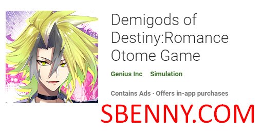 demigods of destiny romance otome game