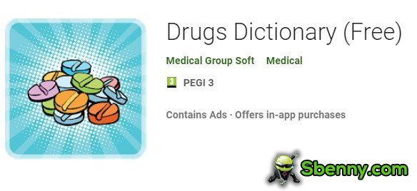 drugs dictionary free