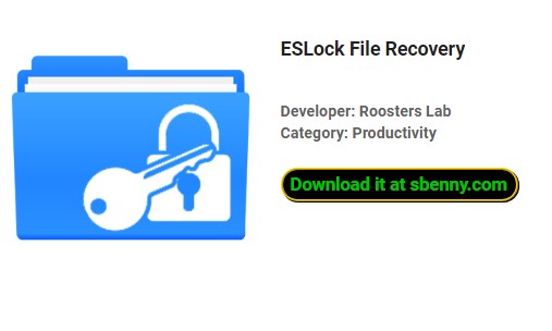 esLock file recovery