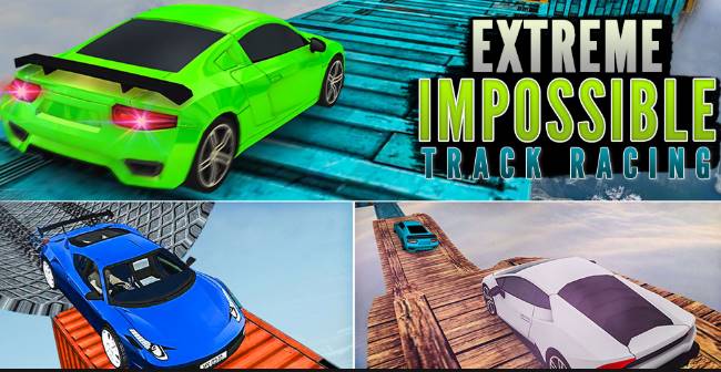 extreme impossible tracks stunt car racing