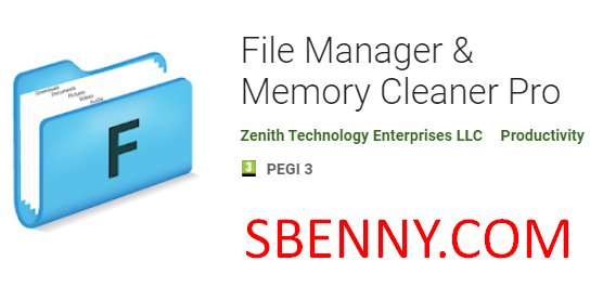 file manager and memory cleaner pro
