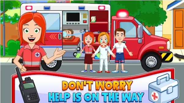 firefighter sire station and fire truck kids game MOD APK Android