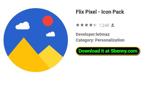 flix pixel icon pack
