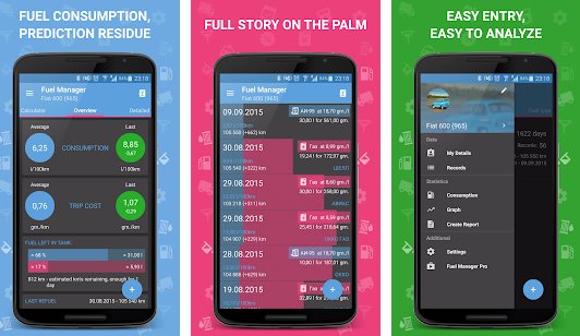 fuel manager pro consumption MOD APK Android