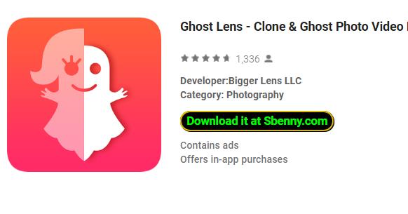 ghost lens clone and ghost photo video editor