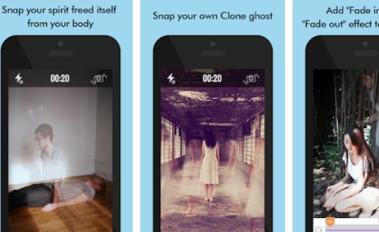 ghost lens clone and ghost photo video editor MOD APK Android