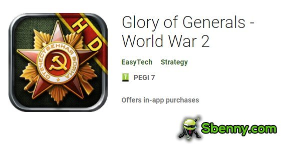 glory of generals world war 2