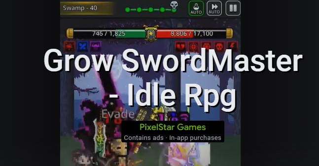 grow swordmaster idle rpg