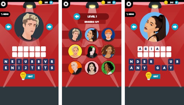 guess the singer music quiz game MOD APK Android