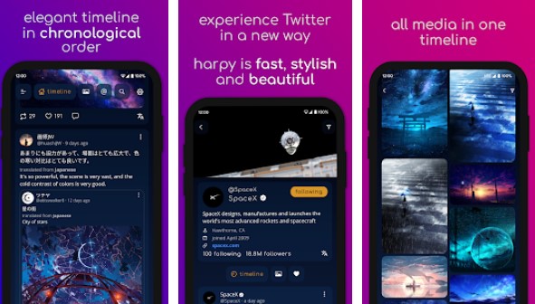 harpy pro for twitter MOD APK Android
