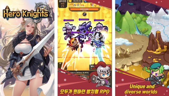 hero knights iidle rpg MOD APK Android