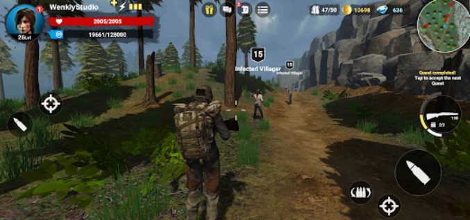 hf3 action rpg online zombie shooter MOD APK Android