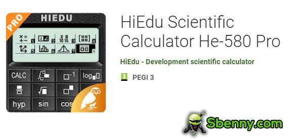 hiedu ccientific calculatore 580 pro