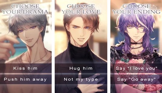 in between love and death romance you cchoose MOD APK Android
