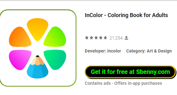 incolor Coloring book for adults