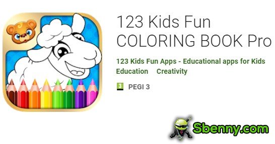 123 kids fun coloring book pro