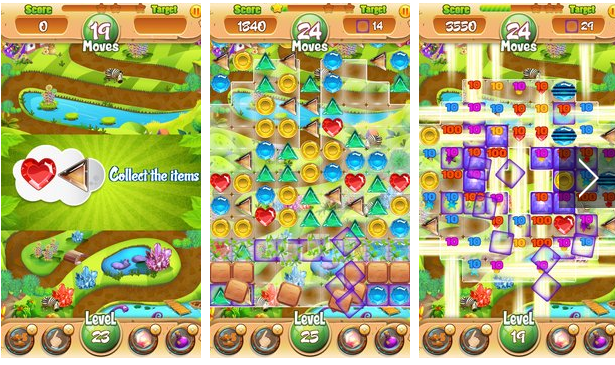 Jewels Garden MOD APK Android