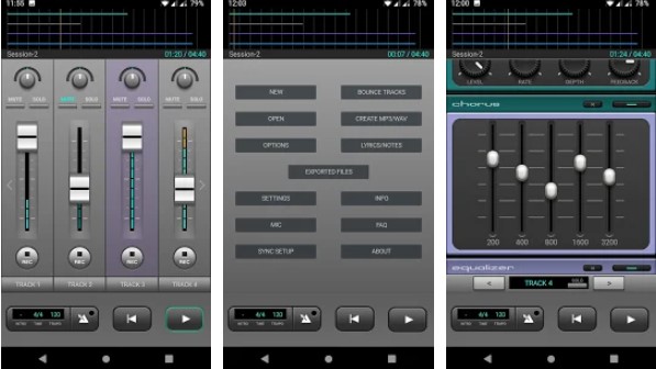 j4t multitrack recorder MOD APK Android