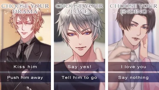 kiss of darkness romance you choose MOD APK Android