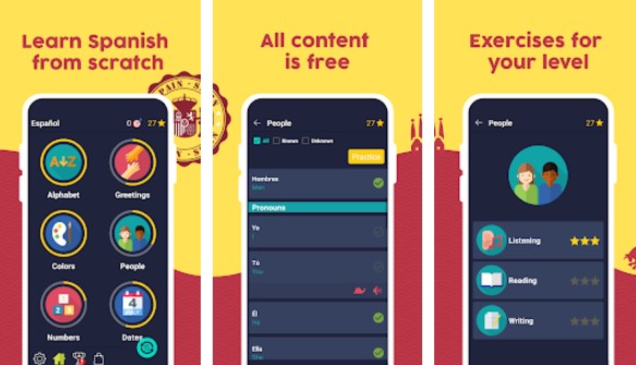 learn spanish beginners MOD APK Android