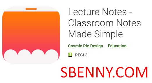 lecture notes classroom notes made simple