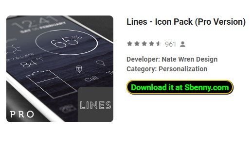 lines icon pack pro version