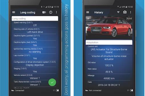 OBDeleven pro car diagnostics app vag obd2 scanner MOD APK Android