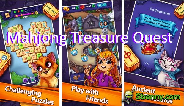 mahjong treasure quest MOD APK Android