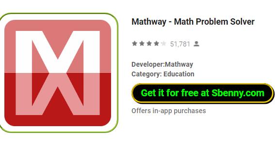 mathway math problem solver