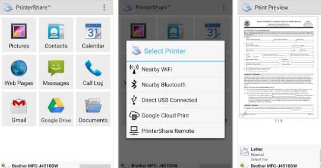 mobile print printershare MOD APK Android