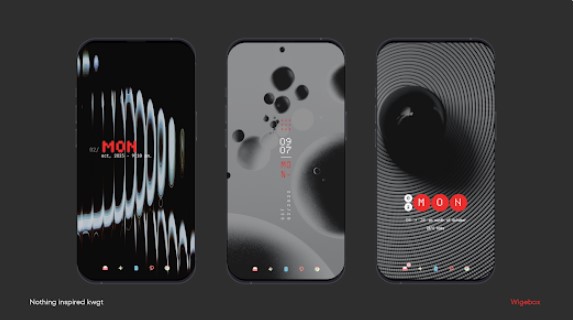 nothing minimal kwgt MOD APK Android