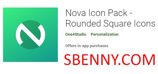 nova icon pack rounded square icons