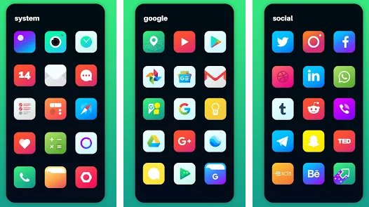 nova icon pack rounded square icons MOD APK Android