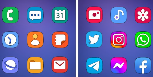 one ui hd icon pack MOD APK Android
