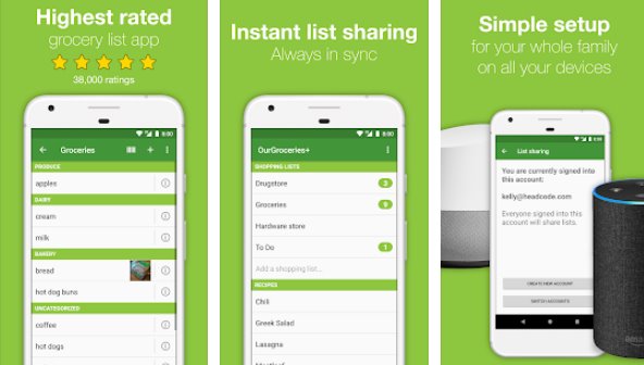 our groceries shopping list MOD APK Android
