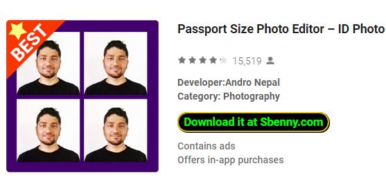 passport size photo editor id photo maker studio