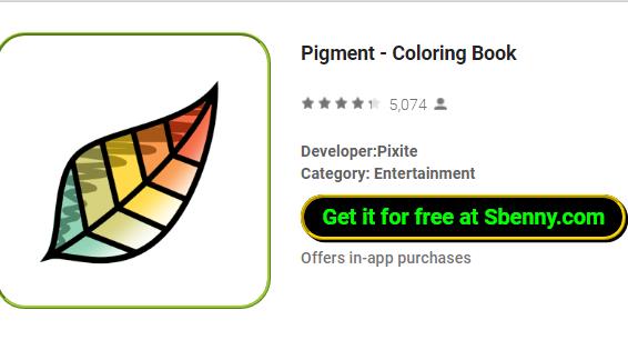 pigment coloring book
