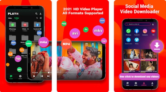 playit all in one video player MOD APK Android