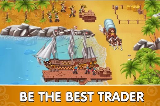 pocket ships tap tycoon idle seaport clicker MOD APK Android