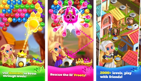 princess pop bubble shooter MOD APK Android