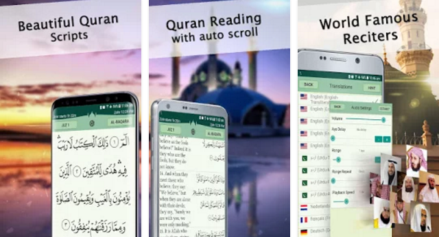 quran majeed with prayer times MOD APK Android