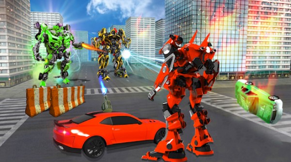 real robot car transform fighting pro MOD APK Android