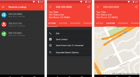 reverse lookup plus w call id MOD APK Android
