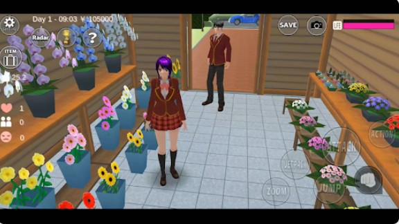 sakura school simulator MOD APK Android