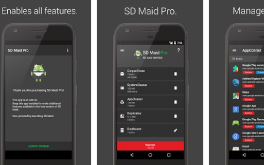 sd maid pro unlocker MOD APK Android