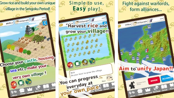 sengoku village 2 a farming and unite japan MOD APK Android