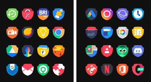 shield icon pack MOD APK Android