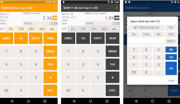 shopping calculator with tax for grocery MOD APK Android