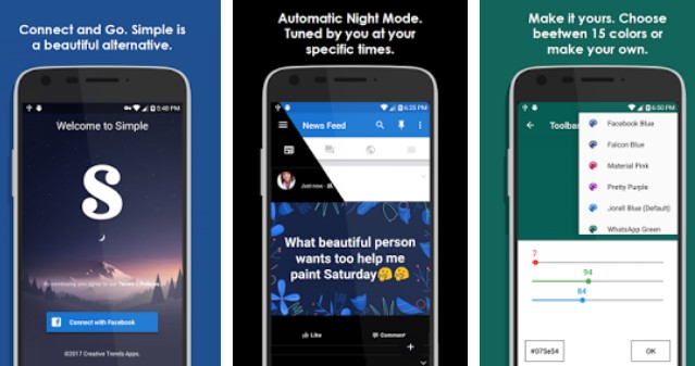 simple social pro MOD APK Android