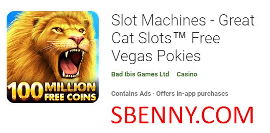 slot machines great cat slots free vegas pokies